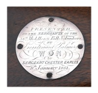 British Pattern 1858 Two-Band Percussion Prize Rifle by R.T. Pritchett Presented to Sergeant Chester Earles, 38th Middlesex Rifle Volunteers - 3