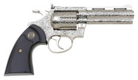 Wonderful Factory Class D Engraved Colt Diamondback Double Action Revolver - 2