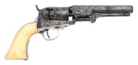 Colt Factory Engraved Model 1849 Pocket Percussion Revolver Presented to Major General Henry Havelock by Boston Businessman Frederic Tudor - 2