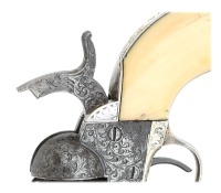 Colt Factory Engraved Model 1849 Pocket Percussion Revolver Presented to Major General Henry Havelock by Boston Businessman Frederic Tudor - 3