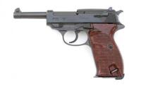 Scarce German P.38 Police Issue Semi-Auto Pistol by Mauser Oberndorf