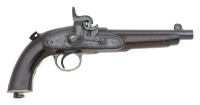 Scarce Westley Richards &ldquo;Monkey Tail&rdquo; Rimfire Breechloading Pistol