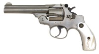 Fine Silver-Finished Smith & Wesson 38 Perfected Model Revolver - 2