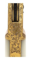 Exceptional Gustave Young Engraved Deluxe Gold Gilt & Cased Smith & Wesson No. 1 Second Issue Revolver - 6