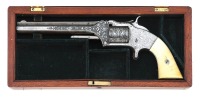 Interesting Cased & Etched Smith & Wesson No. 2 Army Revolver