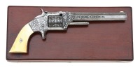 Interesting Cased & Etched Smith & Wesson No. 2 Army Revolver - 2