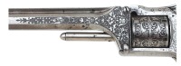 Interesting Cased & Etched Smith & Wesson No. 2 Army Revolver - 3