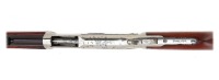Rare and Early Winchester Model 1876 First Model Open Top Rifle in Half Nickel Finish - 5