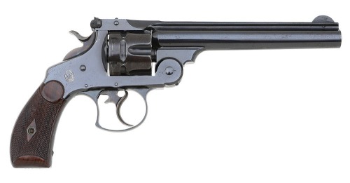 Very Fine & Rare Smith & Wesson 44 Double Action First Model Revolver Chambered in 38 Colt and Shipped to Col. Clark, Consecutively Numbered to Theodore Roosevelt&rsquo;s Revolver