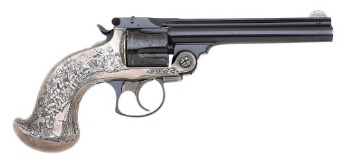 Astounding Cased & Deluxe Tiffany & Co. Embellished Smith & Wesson 38 ...