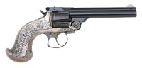 Astounding Cased & Deluxe Tiffany & Co. Embellished Smith & Wesson 38 Double Action Revolver Belonging to Rough Rider Corporal Erickson N. Nichols - 2