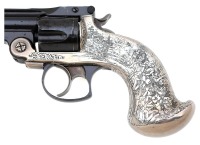Astounding Cased & Deluxe Tiffany & Co. Embellished Smith & Wesson 38 Double Action Revolver Belonging to Rough Rider Corporal Erickson N. Nichols - 3