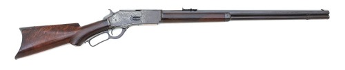 Winchester Model 1876 Deluxe Lever Action Rifle