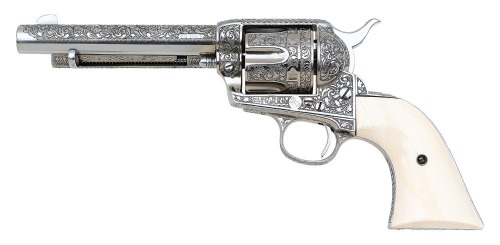 New Mexico Shipped and Cole Agee Engraved Colt Single Action Army Revolver