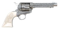New Mexico Shipped and Cole Agee Engraved Colt Single Action Army Revolver - 2