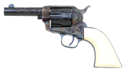 Handsome Custom Antique Colt Single Action Army Sheriff's Model Revolver