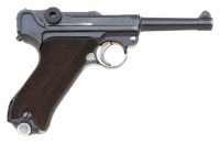 German P.08 Luger S/42 Pistol by Mauser - 2