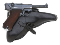 German P.08 Luger S/42 Pistol by Mauser