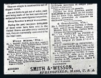 Wonderful & Extremely Rare Smith & Wesson No. 3 41 RF Single Action Pocket Revolver Likely Displayed at the 1867 Paris Exposition - 6