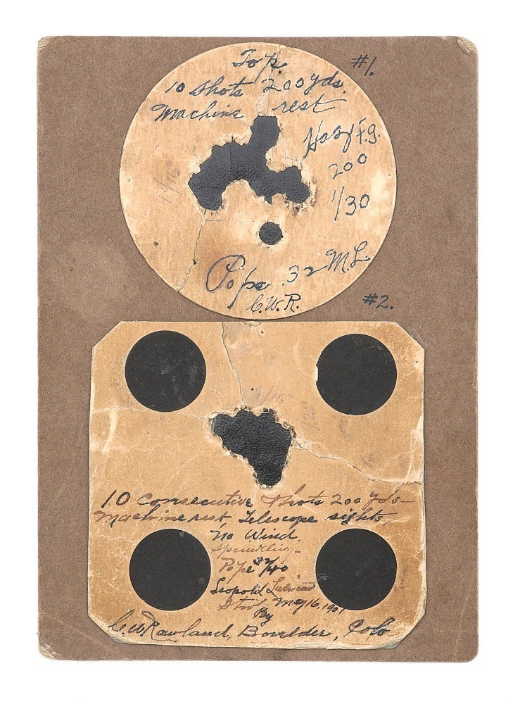 The Famous C.W. Rowland Pope Ballard Muzzleloading Schuetzen Rifle