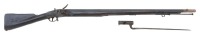 Desirable East India Company Windus Pattern 1771 Flintlock Musket by Wilson with Massachusetts Markings & Bayonet