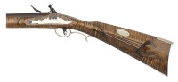 Handsome Contemporary Flintlock Kentucky Rifle by David Lankford - 2