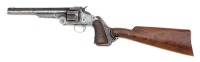 Smith & Wesson No. 3 Second Model American revolver with Shoulder Stock - 2