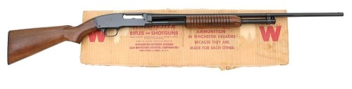 Excellent Winchester Model 42 Slide Action Shotgun with Original Box