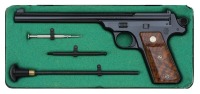 Smith & Wesson Fourth Model Single Shot Club Target Pistol Identified to Edward Shattuck Pomeroy of Smith & Wesson