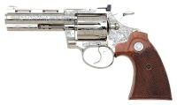 Excellent Engraved Colt Diamondback Double Action Revolver by Tom Freyburger