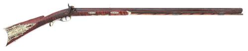 New Jersey Percussion Halfstock Sporting Rifle by Bontemps