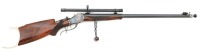 Fine Winchester-Pope Model 1885 High Wall Muzzleloading Schuetzen Rifle