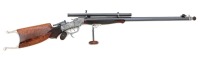 Wonderful Marlin Ballard Full Stevens-Pope Converted Muzzleloading Schuetzen Rifle