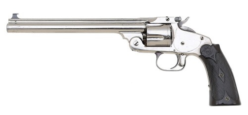 Unique Smith & Wesson 38 Single Action Special Target Revolver with Custom Trigger Made for Walter H. Wesson