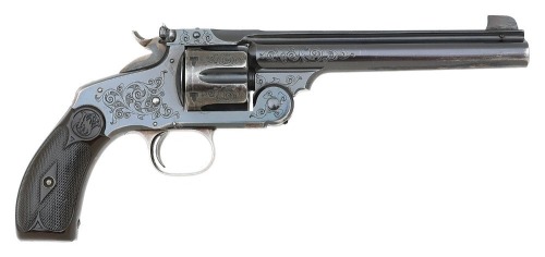 Smith & Wesson Factory Engraved New Model No. 3 Revolver