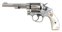 Smith & Wesson Factory Engraved Second Model 38 Hand Ejector Revolver - 2