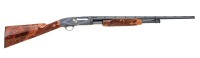 Wonderful Engraved & Gold Inlaid Winchester Model 42 Slide Action Shotgun by Stan Williams - 2