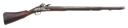 Rare Double Lock Superimposed Charge Fullstock Flintlock Sporting Musket by T. Wallis