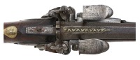 Rare Double Lock Superimposed Charge Fullstock Flintlock Sporting Musket by T. Wallis - 5