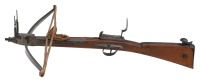 Very Fine English Bullet Crossbow by William Barker of Wigan