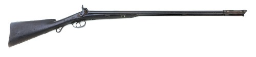 Very Rare & Desirable Confederate-Modified British Percussion Double Hammergun with Cook & Brother Bayonet Mount