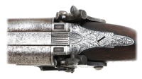 Scarce Joseph Manton Tube Lock Double Hammergun - 2