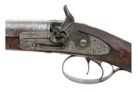 Scarce Joseph Manton Tube Lock Double Hammergun - 3
