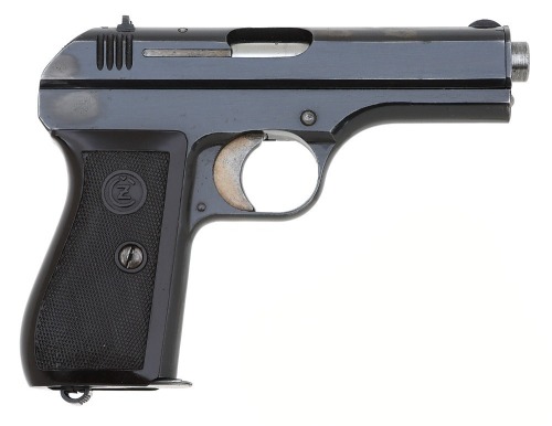 Scarce &ldquo;U&rdquo; Prefix German P.27 Semi-Auto Pistol by CZ