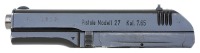 Scarce &ldquo;U&rdquo; Prefix German P.27 Semi-Auto Pistol by CZ - 2