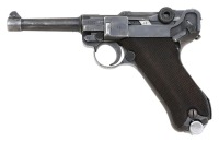 German P.08 Luger S/42 Coded Pistol by Mauser