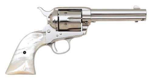 New Mexico Shipped Colt Frontier Six Shooter Revolver Inscribed to Gov. Miguel A. Otero
