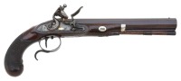 Rare Pair of American Flintlock Pistols by Haslett of Baltimore