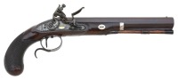 Rare Pair of American Flintlock Pistols by Haslett of Baltimore - 2
