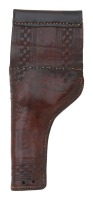 Tooled Leather Open Top holster
 by Jos. Sullivan of Fort Benton Montana - 2
